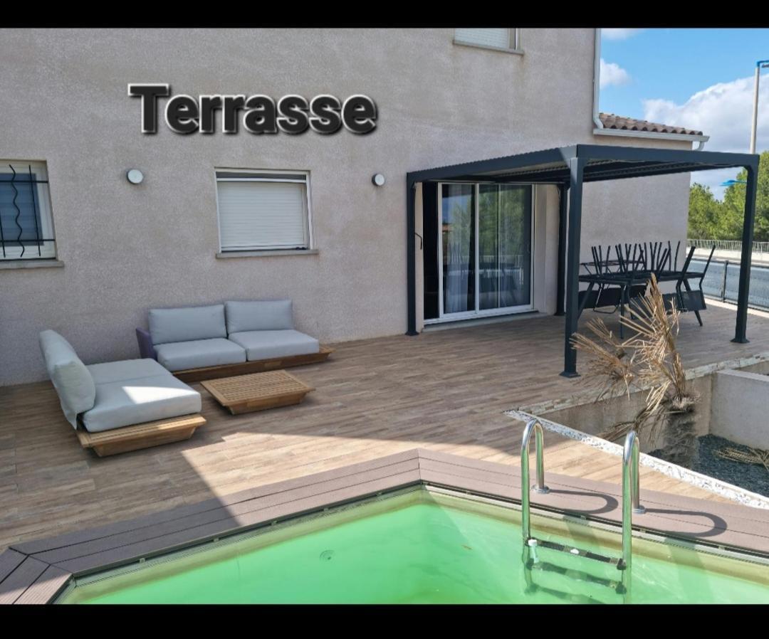 Maison 8 Couchages Clim, Plage A Pied, Petite Piscine Port-la-Nouvelle Exterior photo