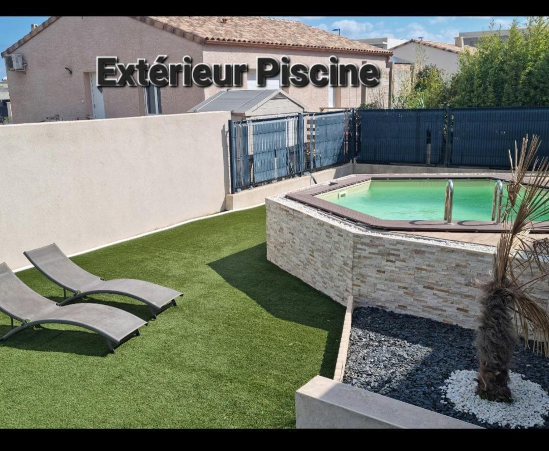 Maison 8 Couchages Clim, Plage A Pied, Petite Piscine Port-la-Nouvelle Exterior photo