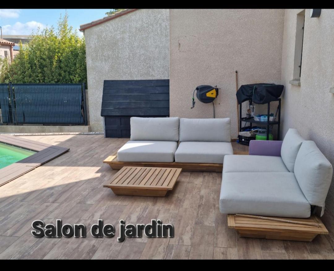Maison 8 Couchages Clim, Plage A Pied, Petite Piscine Port-la-Nouvelle Exterior photo